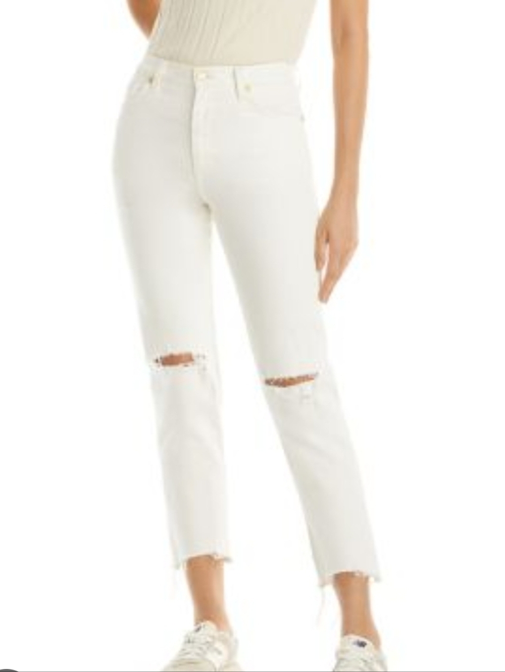 Ramy Brook Cropped Langley Jean